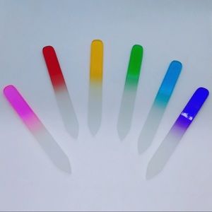 Glass nail file